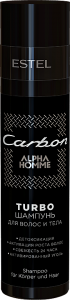 Turbo-шампунь для волос и тела Estel Alpha Homme Carbon 250мл