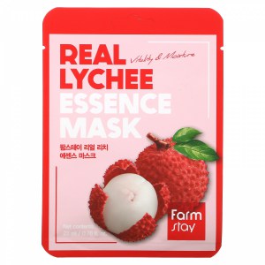 Тканевая маска FarmStay Lychee Личи 1шт