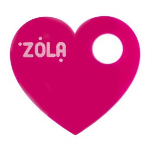 Палитра-сердце для смешивания Zola